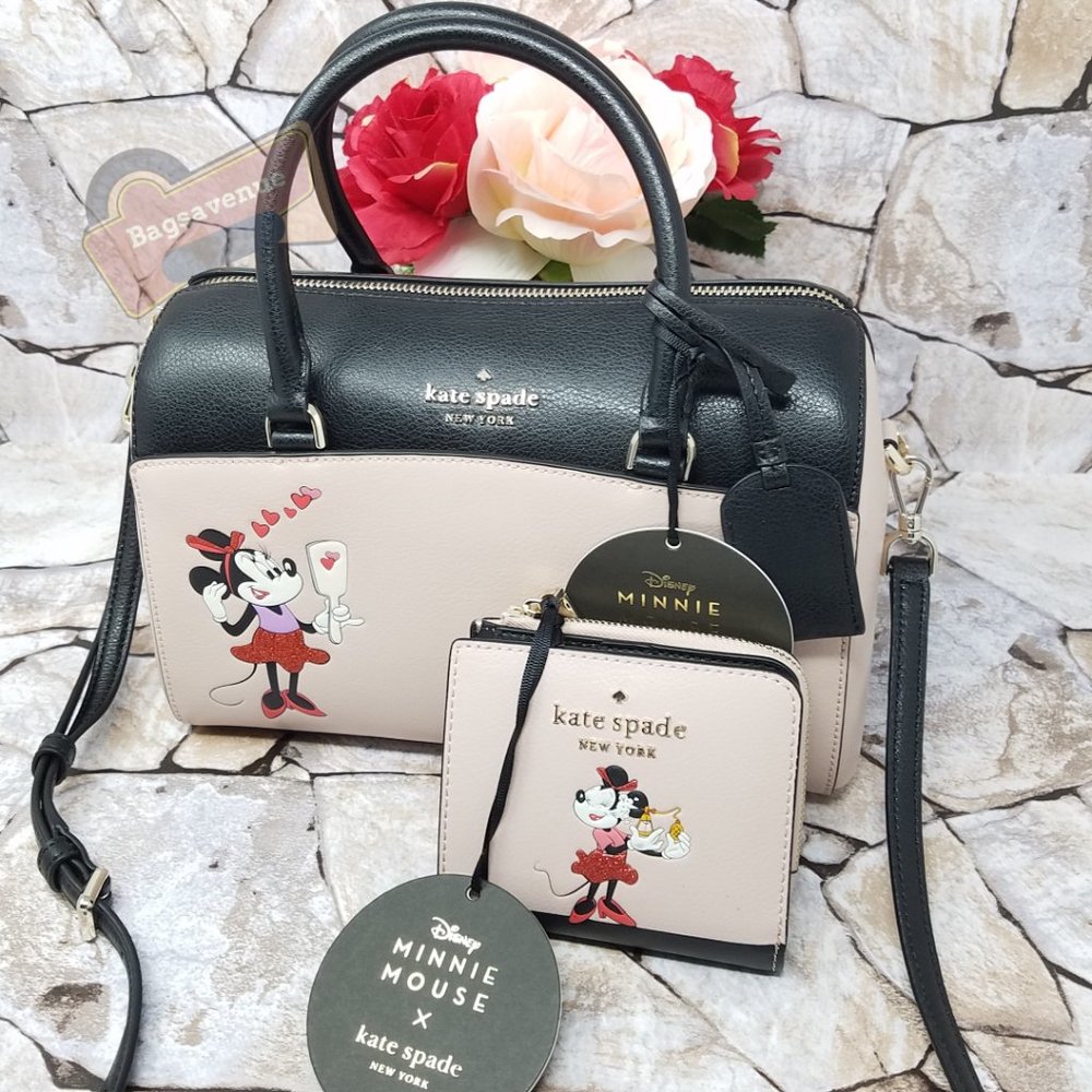Medium Duffel Minnie Mouse Wallet Set Kate Spade